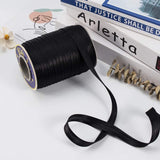 87 Yard Fold Bias Tape Polyester Ribbon, 1/2 Inch Bias Tape Black Polyester Ribbon for Home Decoration, Wrapping Gifts