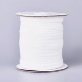 1 Roll Cotton Cotton Twill Tape Ribbons, Herringbone Ribbons, for for Home Decoration, Wrapping Gifts & DIY Crafts Decorative, White, 10mm, about 80yards/roll