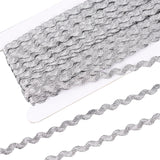 1 Roll 10.94 Yards 2.48 Inch Wide Burlap Ribbons White Burlap Wired Edge Ribbon Fabric for DIY Craft Gift Wrapping Trimming Wedding Christmas Party Decoration Home Embellishments