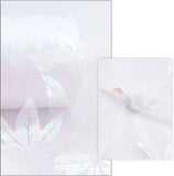 Maple Leaf Tulle Fabric Rolls Tulle Spool Ribbon 6 Inch by 10 Yards for Sewing Wedding Crafts Tutu Skirt Birthday Party Decorations (White)