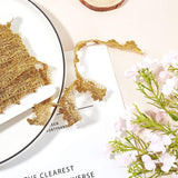 15Yards Metallic Lace Trim Gold Craft Lace Ribbon Decorated Gimp Trim 3/4(18mm) x1mm for Wedding Bridal, Costume or Jewelry, Crafts and Sewing