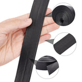 1 Bag Polypropylene Fiber Ribbons, Wave Shape, Cyan, 7~8mm, 15yard/bundle, 6bundles/bag