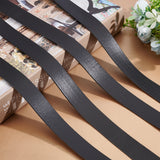 1 Bag Polypropylene Fiber Ribbons, Wave Shape, Cyan, 7~8mm, 15yard/bundle, 6bundles/bag