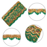 1 Box 20 Yards 10 Colors Jacquard Ribbon Trim 13mm Embroidery Flower Trim Polyester Sewing Lace Trim for Bowknot DIY Art Craft Supply Home Party Decor Scrapbooking Gift Wrapping