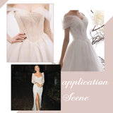 1 Roll 16.4 Yard Cotton Covered Polyester Boning, 0.4Wide Wedding Dress Boning, Sewing Accessories, Black