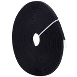 1 Roll 16.4 Yard Cotton Covered Polyester Boning, 0.4Wide Wedding Dress Boning, Sewing Accessories, Black
