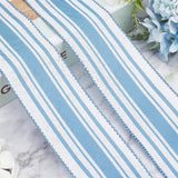 1 Bundle Embroidery Polyester Ribbons, Jacquard Ribbon, Tyrolean Ribbon, Garment Accessories, Floral Pattern, PeachPuff, 51mm, about 7m/bundle