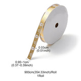 1 Roll Satin Ribbon for Wedding Decoration, Milk White, 25yards/roll(22.86m/roll)