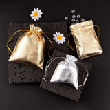 1 Bag 60Pcs 6 Style Organza Bags, Rectangle, Mixed Color, 7~12x5~9cm, 10pcs/style