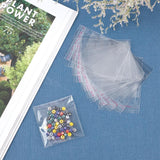 1000 pc 1000Pcs OPP Cellophane Bags Clear Plastic Self Sealing Crystal Bag about 3.1x2.4 Inches for Jewelry Storage DIY Items