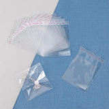 1000 pc 1000Pcs OPP Cellophane Bags Clear Plastic Self Sealing Crystal Bag about 3.1x2.4 Inches for Jewelry Storage DIY Items