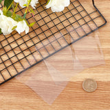 1000 pc 1000Pcs OPP Cellophane Bags Clear Plastic Self Sealing Crystal Bag about 3.1x2.4 Inches for Jewelry Storage DIY Items