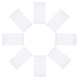 1000 pc 1000Pcs OPP Cellophane Bags Clear Plastic Self Sealing Crystal Bag about 3.1x2.4 Inches for Jewelry Storage DIY Items