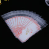 1 Bag Rectangle Plastic Cellophane Bags, for Lipstick Packaging, Light Coral, 13x5cm, Unilateral Thickness: 0.035mm, Inner Measure: 10x5cm, about 96~100pcs/bag