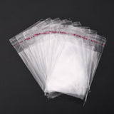 2000 pc Cellophane Bags, Clear, 9x5cm, Unilateral Thickness: 0.0125mm, Inner Measure: 7x5cm