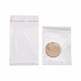 2000 pc Cellophane Bags, Clear, 9x5cm, Unilateral Thickness: 0.0125mm, Inner Measure: 7x5cm