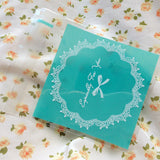 1 Bag Rectangle OPP Cellophane Bags, Medium Turquoise, 13.5x9.7cm, Unilateral Thickness: 0.035mm, Inner Measure: 10.5x9.7cm, about 95~100pcs/bag