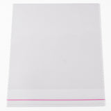 1000 pc Rectangle OPP Cellophane Bags, Clear, 20x16x0.02cm, Inner Measure: 16.5x16cm