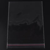 1000 pc Rectangle OPP Cellophane Bags, Clear, 17.5x12x0.02cm, Inner Measure: 14.5x12cm
