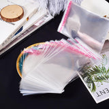 450 pc 450 Pcs Cellophane Bags, Small Resealable Adhesive OPP Cello Bags for Bakery Candle Soap Cookie Earring Bracelet Jewelry Poly Bags, inner measure: 13x10cm