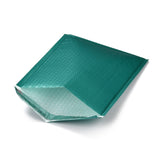 100 pc Matte Film Package Bags, Bubble Mailer, Padded Envelopes, Rectangle, Teal, 31.2x23.8x0.2cm