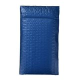 100 pc Matte Film Package Bags, Bubble Mailer, Padded Envelopes, Rectangle, Marine Blue, 22.2x12.4x0.2cm