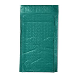 100 pc Matte Film Package Bags, Bubble Mailer, Padded Envelopes, Rectangle, Teal, 22.2x12.4x0.2cm