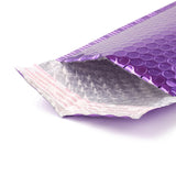50 pc Matte Film Package Bags, Bubble Mailer, Padded Envelopes, Rectangle, Blue Violet, 22.5x15x0.5cm
