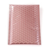 50 pc Matte Film Package Bags, Bubble Mailer, Padded Envelopes, Rectangle, Rosy Brown, 24x15x0.6cm
