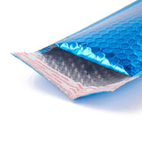 50 pc Matte Film Package Bags, Bubble Mailer, Padded Envelopes, Rectangle, Dodger Blue, 24x15x0.6cm