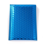 50 pc Matte Film Package Bags, Bubble Mailer, Padded Envelopes, Rectangle, Dodger Blue, 24x15x0.6cm
