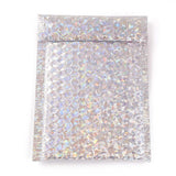 50 pc Laser Film Package Bags, Bubble Mailer, Padded Envelopes, Rectangle, Silver, 24x15x0.6cm
