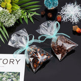 300 pc 300 pcs 6x3 inch Clear Top Open Long Flat Plastic Cellophane Candy Gift Treat Bags for Small Homemade Arts Party Favor Bags