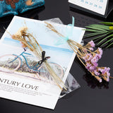 300 pc 300 pcs 6x3 inch Clear Top Open Long Flat Plastic Cellophane Candy Gift Treat Bags for Small Homemade Arts Party Favor Bags