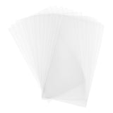 300 pc 300 pcs 6x3 inch Clear Top Open Long Flat Plastic Cellophane Candy Gift Treat Bags for Small Homemade Arts Party Favor Bags