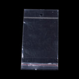 1000 pc OPP Cellophane Bags, Rectangle, Clear, 14x7cm, Unilateral Thickness: 0.045mm, Inner Measure: 9x7cm