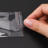 1000 pc OPP Cellophane Bags, Rectangle, Clear, 10x5cm, Unilateral Thickness: 0.035mm, Inner Measure: 5.5x5cm