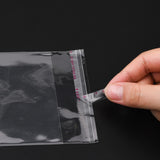 1000 pc OPP Cellophane Bags, Rectangle, Clear, 15.5x9cm, Unilateral Thickness: 0.035mm, Inner Measure: 10.5x9cm