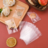 1000 pc OPP Cellophane Bags, Rectangle, Clear, 10x5cm, Unilateral Thickness: 0.035mm, Inner Measure: 7.5x5cm
