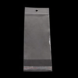 1000 pc Rectangle OPP Cellophane Bags, Clear, 26.5x8cm, Unilateral Thickness: 0.035mm, Inner Measure: 21x8cm