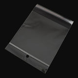 1000 pc OPP Cellophane Bags, Rectangle, Clear, 16.5x12cm, Hole: 8mm, Unilateral Thickness: 0.035mm, Inner Measure: 11x12cm