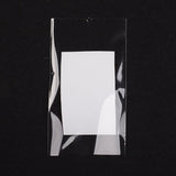 1000 pc OPP Cellophane Bags, Rectangle, Clear, 12x7cm, Unilateral Thickness: 0.035mm