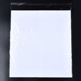 500 pc Cellophane Bags, OPP Material, Adhesive, Rectangle, Clear, 50x40cm, Unilateral Thickness: 0.023mm, Inner Measure: 45.2x40cm