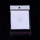 1000 pc OPP Cellophane Bags, Rectangle, Clear, 14x8cm, Unilateral Thickness: 0.045mm, Inner Measure: 8.8x8cm