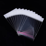 1000 pc OPP Cellophane Bags, Rectangle, Clear, 14x8cm, Unilateral Thickness: 0.045mm, Inner Measure: 8.8x8cm