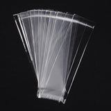 2000 pc Cellophane Bags, Rectangle, Clear, 26.5x7cm, Unilateral Thickness: 0.035mm, Inner Measure: 22.5x7cm, Hole: 6mm