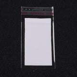 1000 pc Cellophane Bags, Clear, 6x4cm, Unilateral Thickness: 0.035mm, Inner Measure: 4x4cm