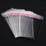 1000 pc Cellophane Bags, Clear, 6x4cm, Unilateral Thickness: 0.035mm, Inner Measure: 4x4cm