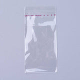 2000 pc Cellophane Bags, Self Adhesive Sealing, Clear, 8x4cm, Unilateral Thickness: 0.035mm, Inner Measure: 6x4cm