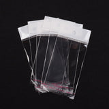2000 pc Cellophane Bags, 13x6cm, Unilateral Thickness: 0.035mm, Inner Measure: 9x6cm, Hole: 6mm